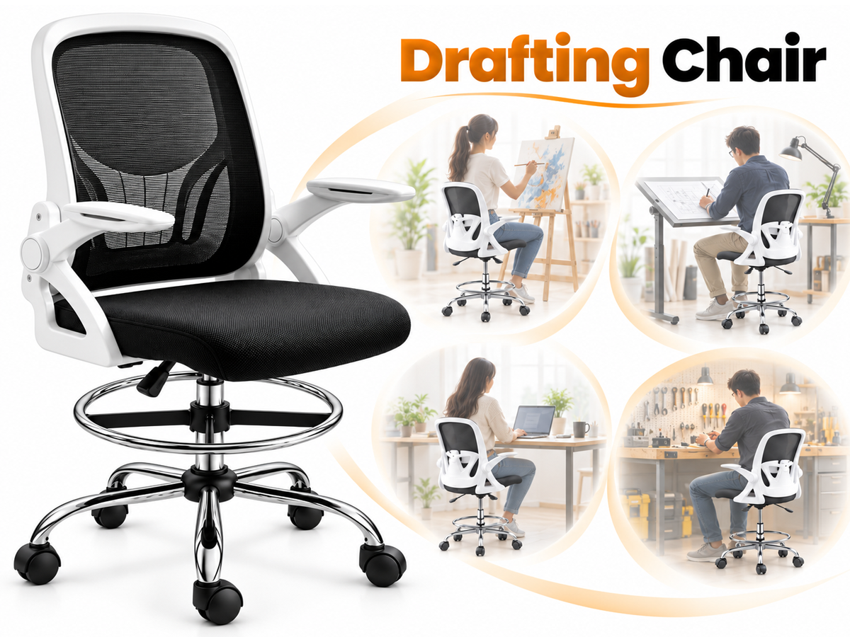 Ergonomic Drafting Chair