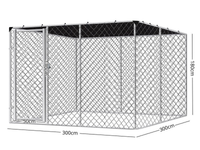 Thumbnail for Outdoor Dog Run with Shade Sail