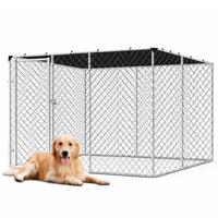 Thumbnail for Outdoor Dog Run with Shade Sail
