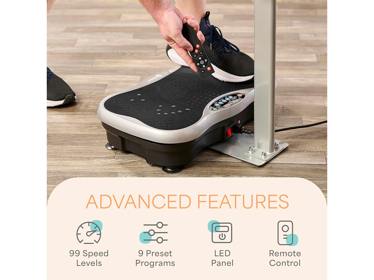 Vibration Plate with Handlebar