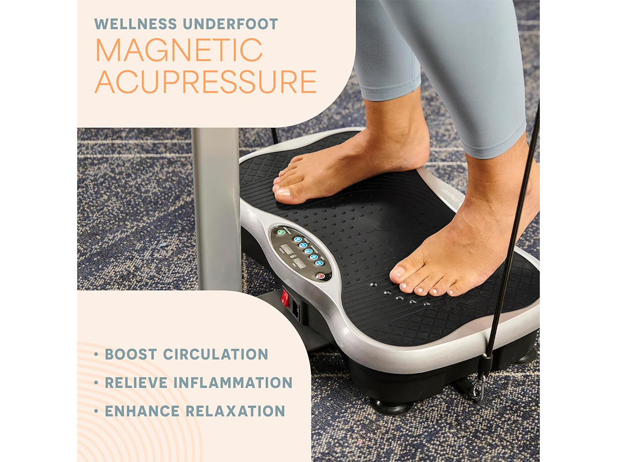 Vibration Plate with Handlebar