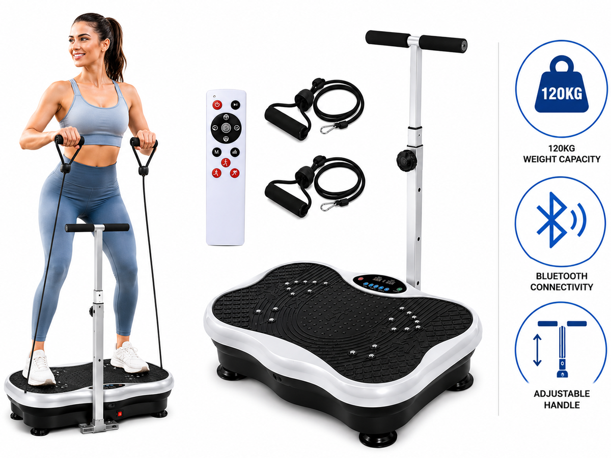 Vibration Plate with Handlebar