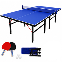 Thumbnail for Foldable Indoor Table Tennis Table with Accessories