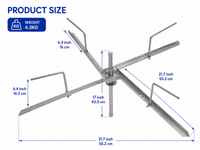 Thumbnail for Spinning Jenny Wire Dispenser / Folding Spinning Jenny