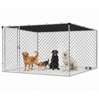 Thumbnail for Outdoor Dog Run with Shade Sail