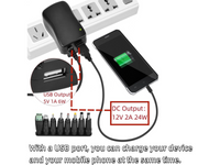Thumbnail for Adjustable Universal Power Adapter
