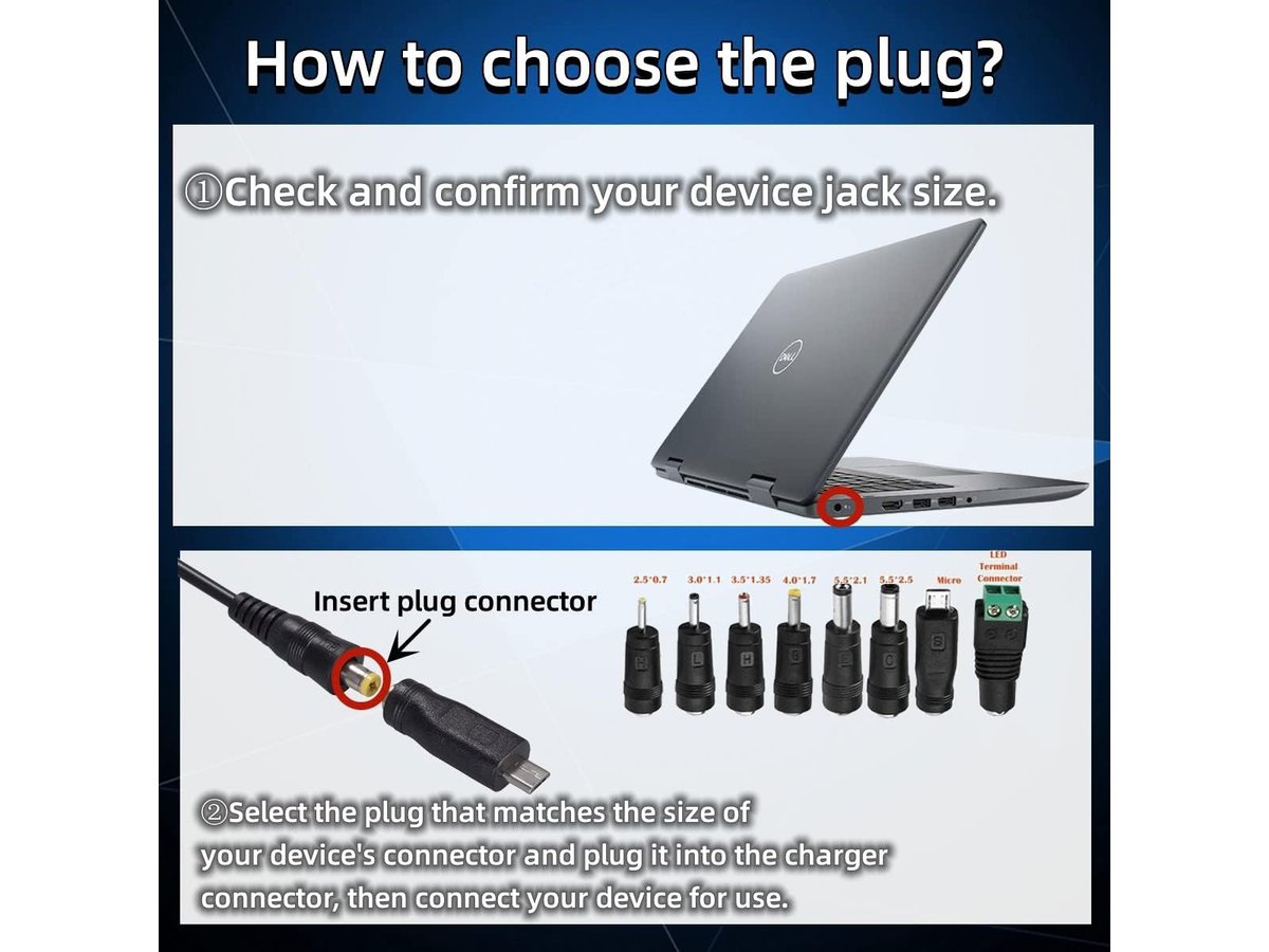 Adjustable Universal Power Adapter