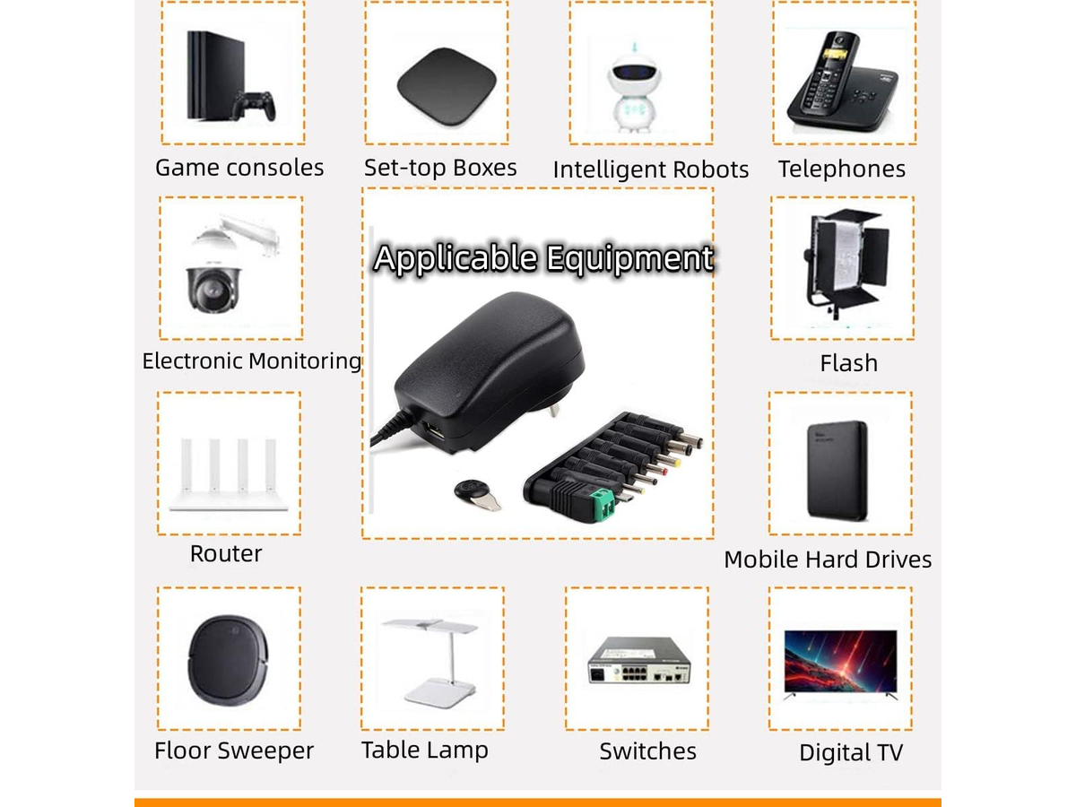 Adjustable Universal Power Adapter