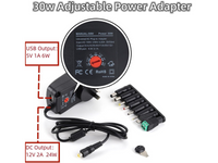 Thumbnail for Adjustable Universal Power Adapter