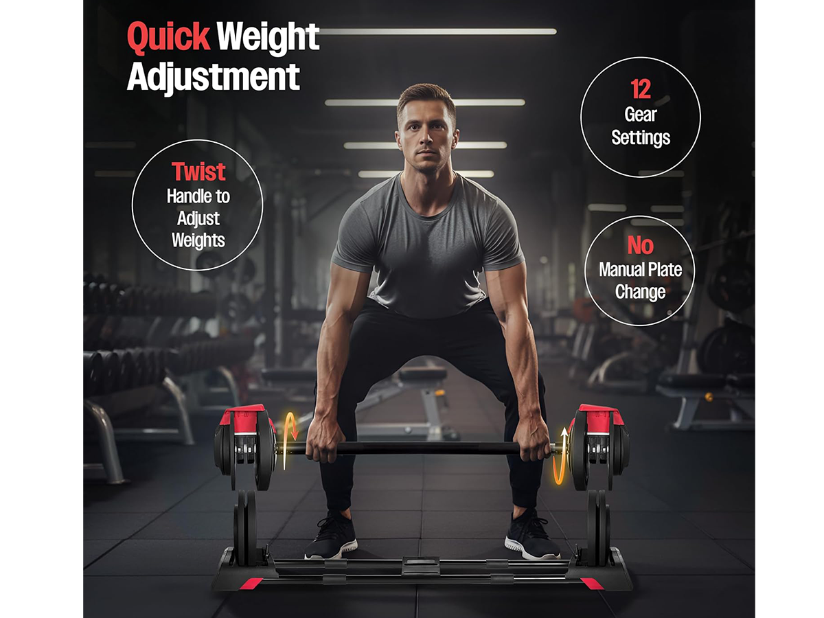 Adjustable dumbbells 24KG