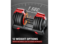 Thumbnail for Adjustable dumbbells 24KG