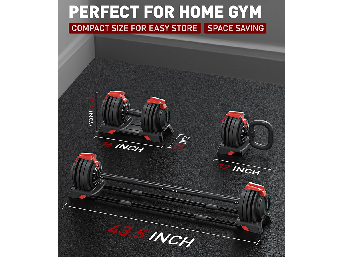 Adjustable dumbbells 24KG
