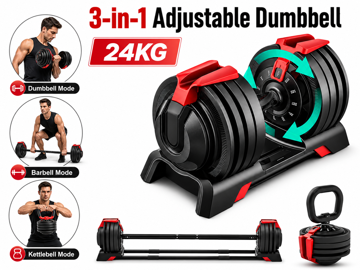 Adjustable dumbbells 24KG