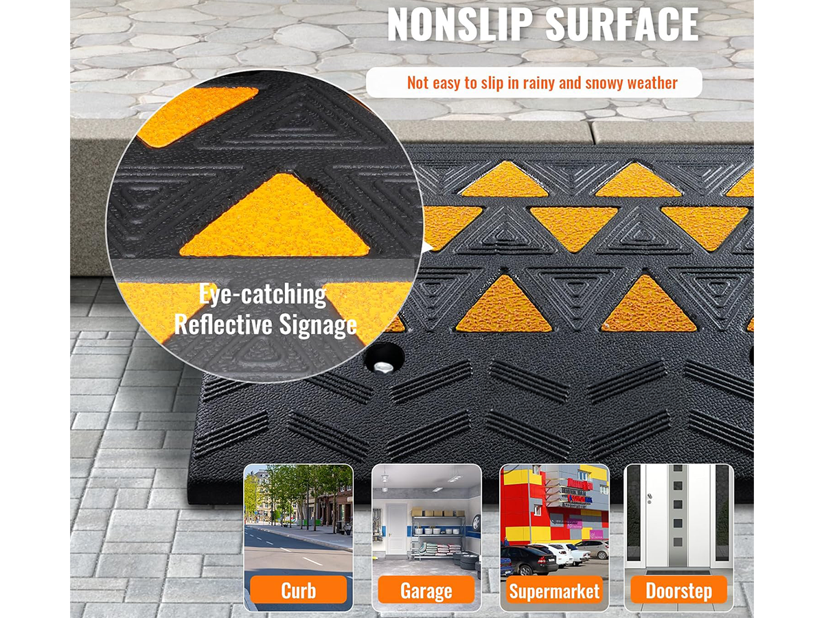 Kerb Ramp Curb Ramp Pair 15.2cm Car Ramps x 2
