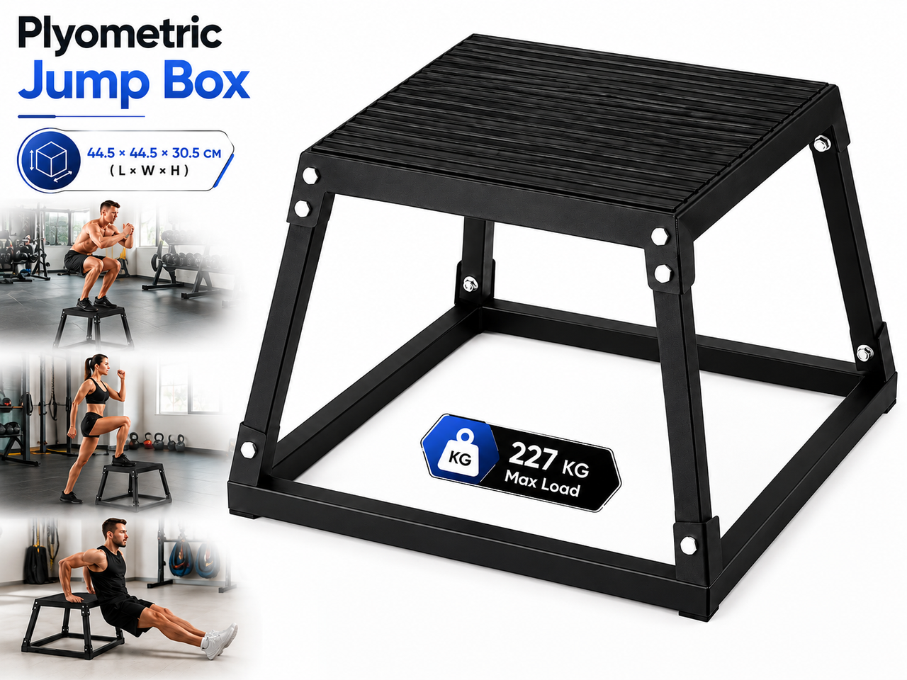 Plyometric Jump Box 12 Inch