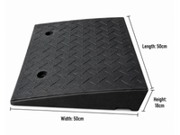 Thumbnail for Kerb Ramp Curb Ramp Pair 17.8cm Car Ramps x 2