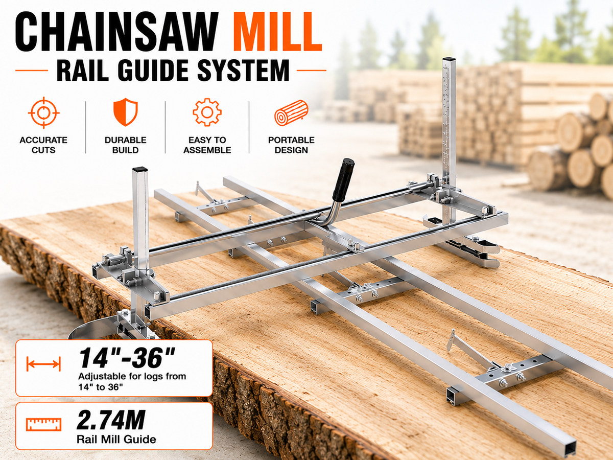 Chainsaw Mill Rail Guide 2.7M