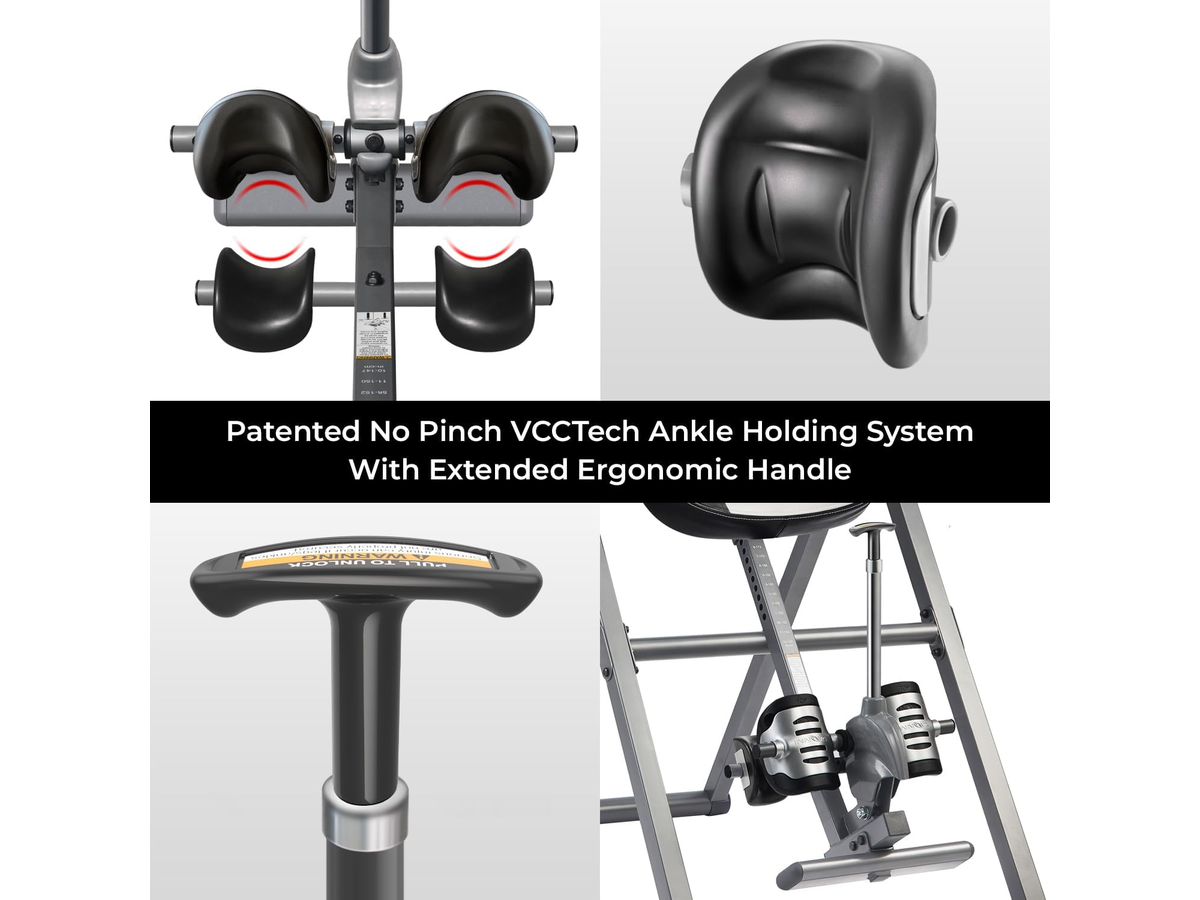 Inversion Table with Heat and Massage