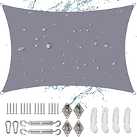 Thumbnail for 3X5M Rectangle Sun Shade Sail with Hardware