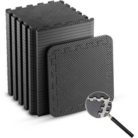 Thumbnail for 24 Pack EVA Foam Gym Interlocking Floor Puzzle Mats