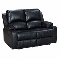 Thumbnail for Recliner Sofa Motion Loveseat 2 Seater Leather