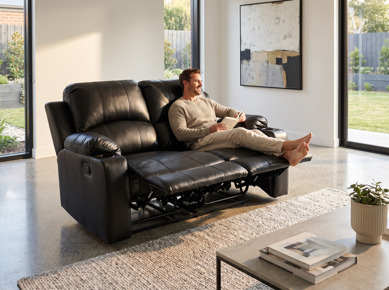 Recliner Sofa Set