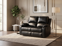 Thumbnail for Recliner Sofa Motion Loveseat 2 Seater Leather