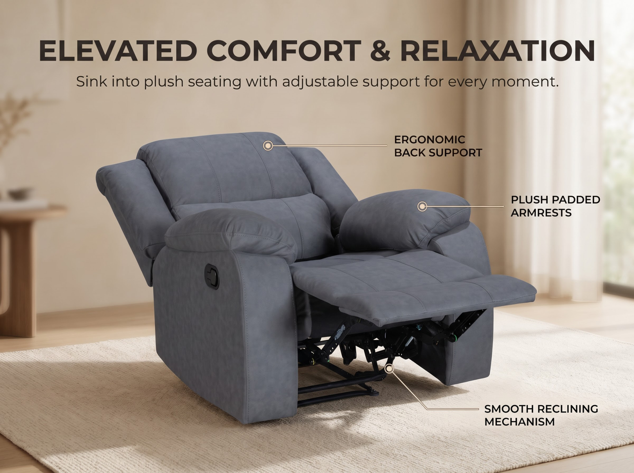 Recliner Chair Single Seat