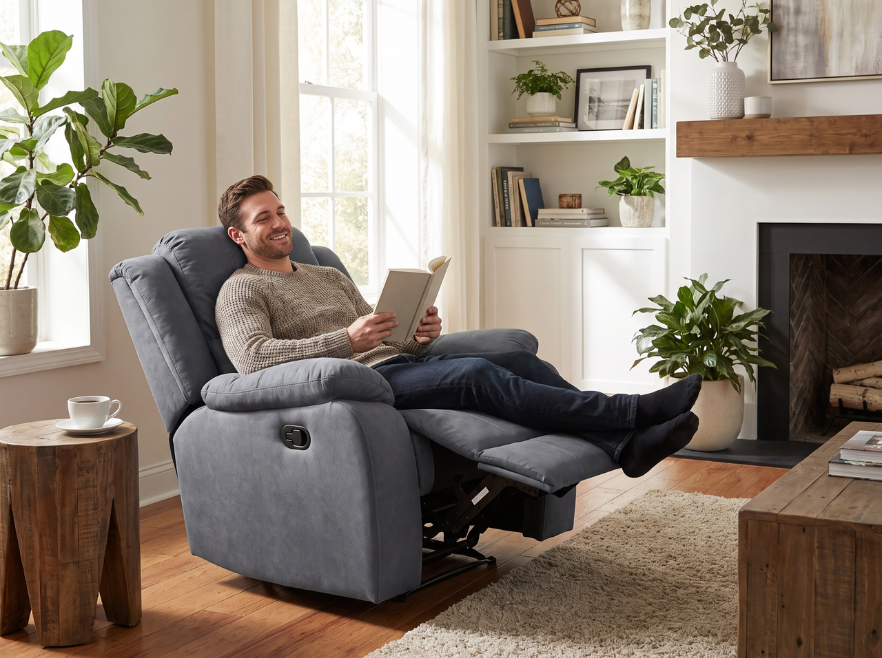 Recliner Sofa Set