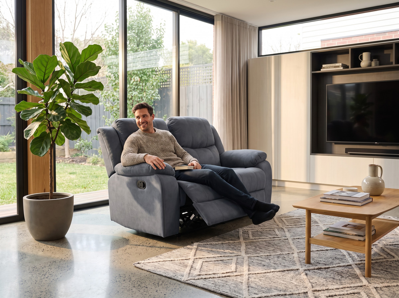 Recliner Sofa 2 Seater