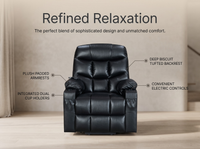 Thumbnail for Recliner Chair with Massage Heat Electric Power Lift