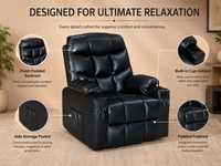 Thumbnail for Recliner Chair with Massage Heat Electric Power Lift