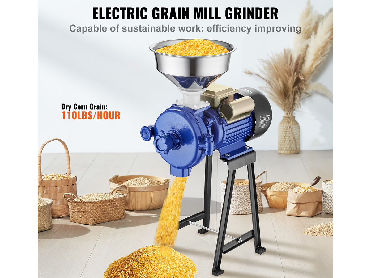 Electric Grain Mill Grinder Machine 3000W