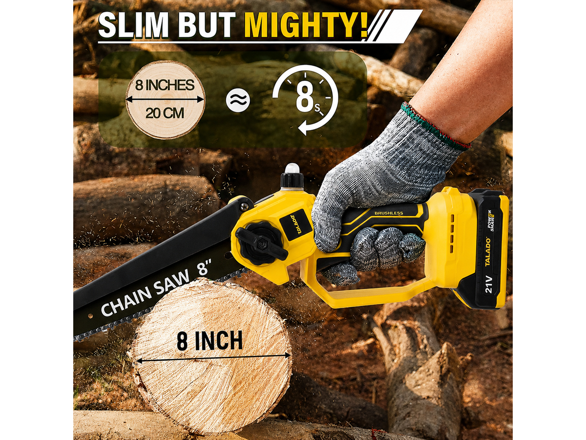 8 Inch Electric Cordless Chain saw
