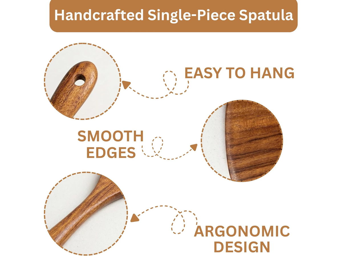 Wooden Kitchen Utensils Set