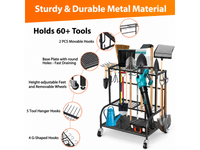 Thumbnail for Garden Tool Organizer with Wheels