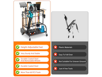 Thumbnail for Garden Tool Organizer with Wheels
