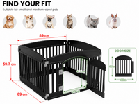 Thumbnail for Pet Play Pen Dog Playpen Dog Fence