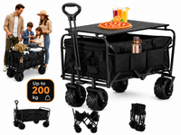 Thumbnail for Folding Wagon Cart Garden Cart