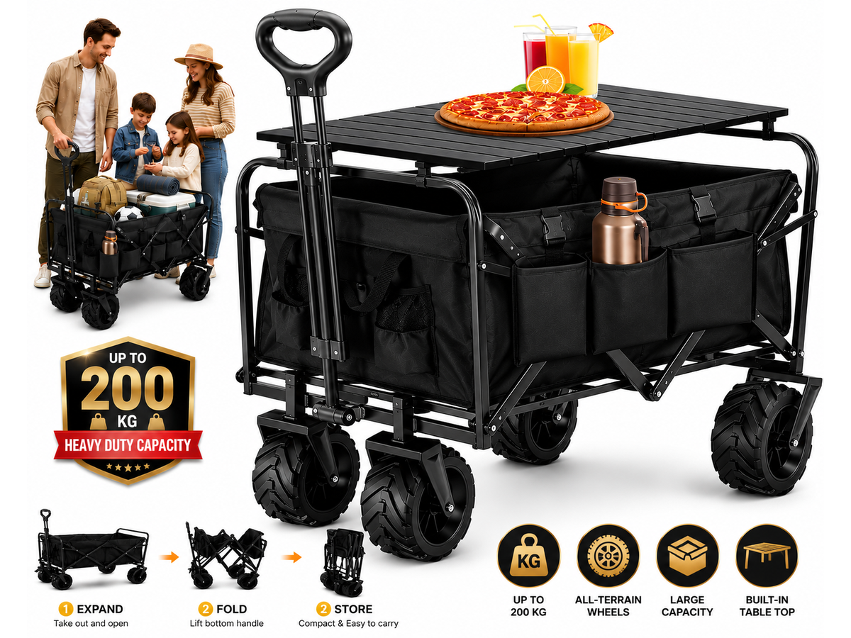 Folding Wagon Cart Garden Cart