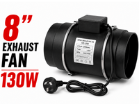 Thumbnail for Inline Extractor Fan Exhaust Duct 200MM