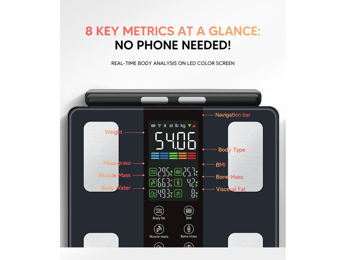 Bathroom Scales Bluetooth Body Fat Scale