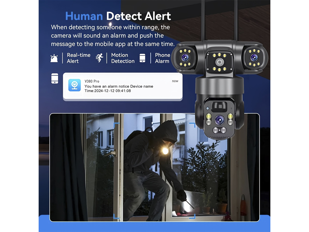 Wireless Solar Security Camera