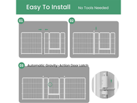 Thumbnail for Pet Playpen Foldable Dog Play pen
