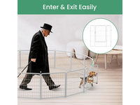 Thumbnail for Pet Playpen Foldable Dog Play pen