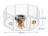 Thumbnail for Pet Playpen Foldable Dog Play pen