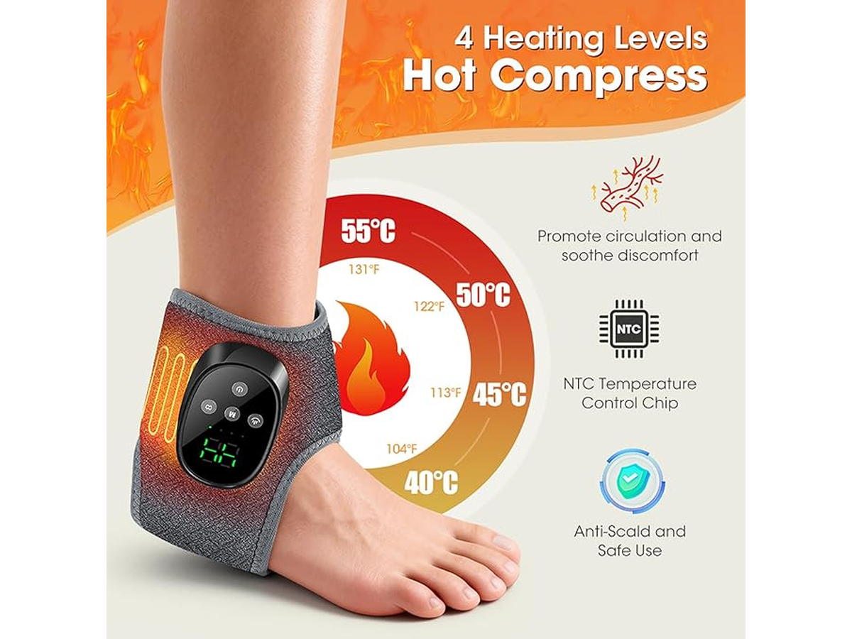 Heated Ankle Brace Vibration