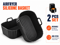 Thumbnail for Silicone Air Fryer Liners Reusable