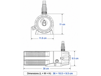 Thumbnail for Pond Pump Filter with Fountain