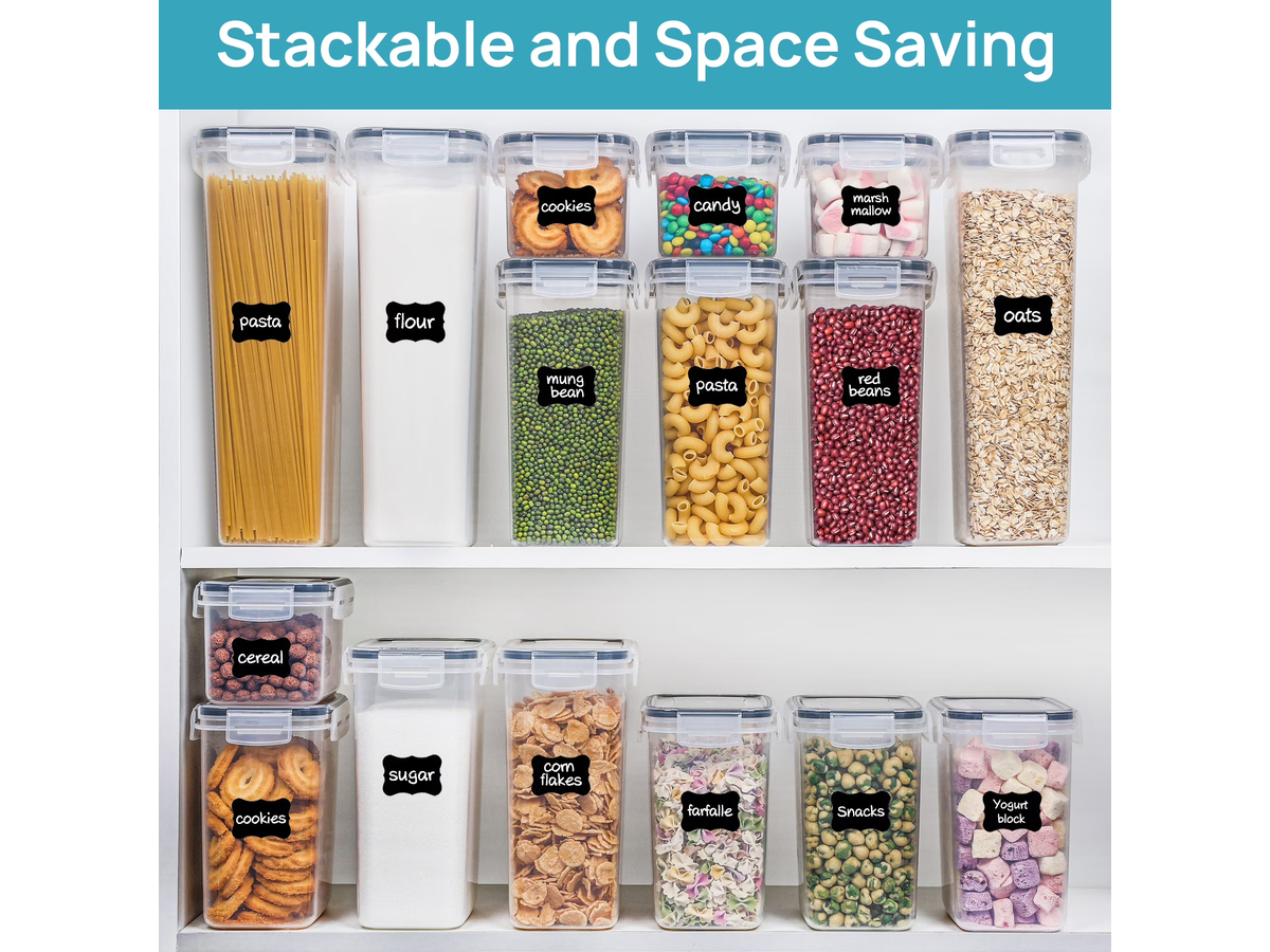38pcs Food Storage Containers